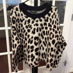Lily Morgan Cheetah Sweater